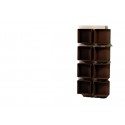 Meubles-design-en-acier-corten-Style-industriel-Acier-corten-intérieur-Intérieur-moderne-MODULO droit |Bibliothèque en acier ...