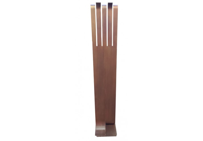 Meubles-design-en-acier-corten-Style-industriel-Acier-corten-intérieur-Intérieur-moderne-WALK | Portemanteau en corten