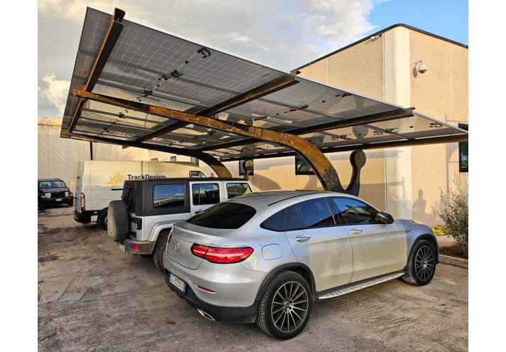 Arredamento-in-acciaio-Stile-industriale-Arredamento-in-corten-Arredamento made-in-Italy-SEQUOR | Pensiline Fotovoltaiche