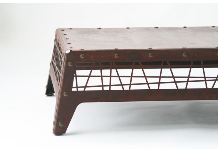 Design-furniture-Italy-Corten-design-Design-made-in-Italy-Italian-design-store-MIKADO | Corten coffee table