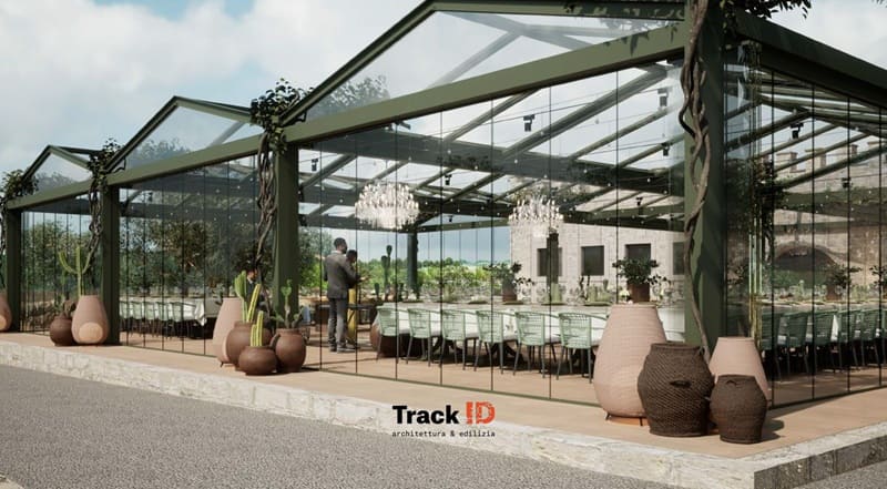 progetto padiglioni in acciaio