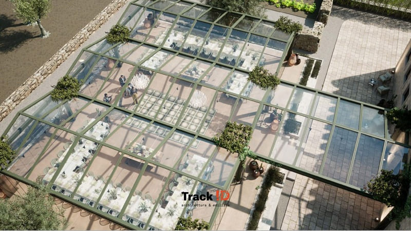 progetto padiglioni in acciaio