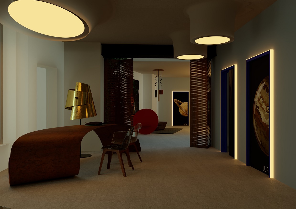 arredamento acciaio corten
