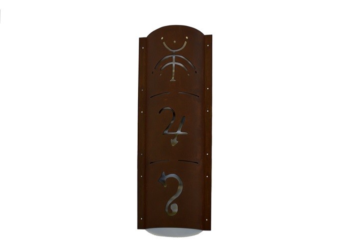 ITRIA_009 | Applique in corten