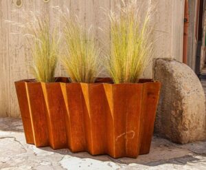 LIRIOPE | Fioriera in corten