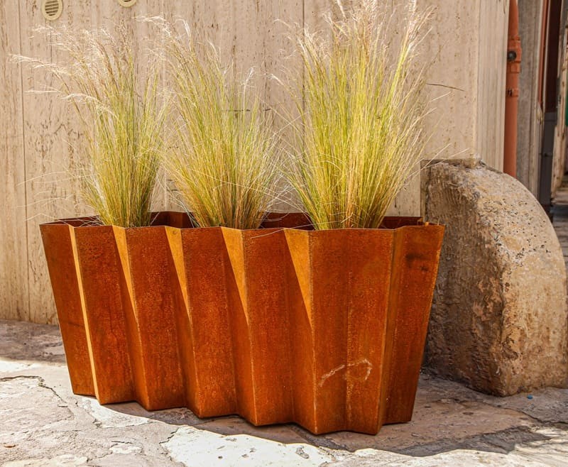 LIRIOPE | Fioriera in corten