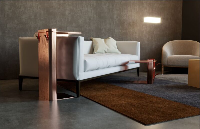 DAD | Tavolino in corten