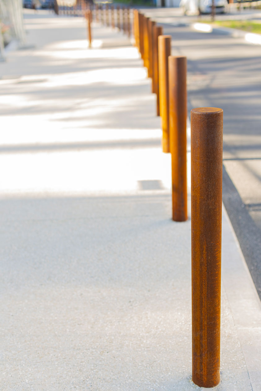 School Group Claudie Haigneré — Paletti in corten