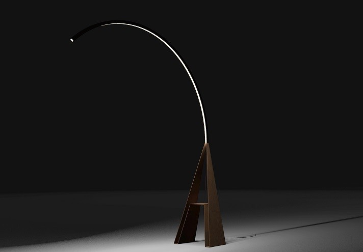GIRAFFA | Lampada in corten