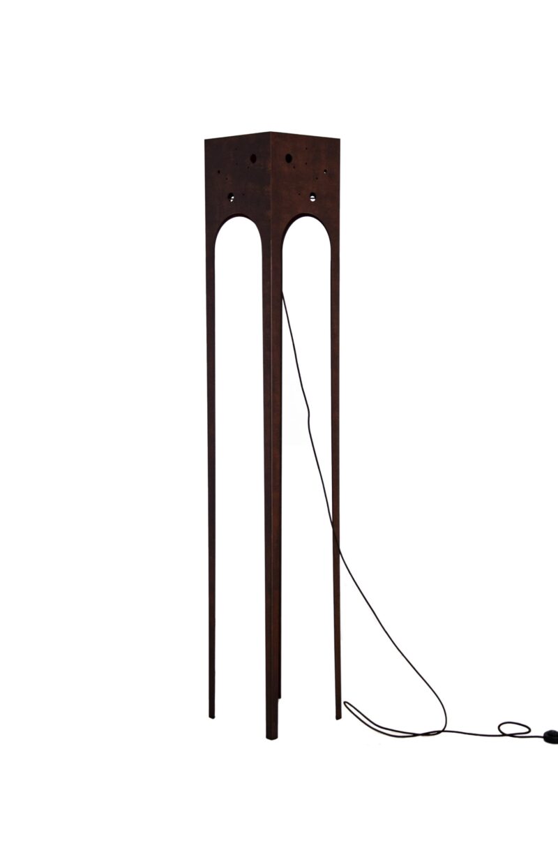IL RIFUGIO DELLA LUNA | Lampada in corten