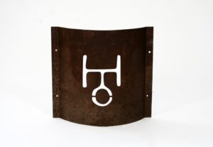 ITRIA | Applique in corten