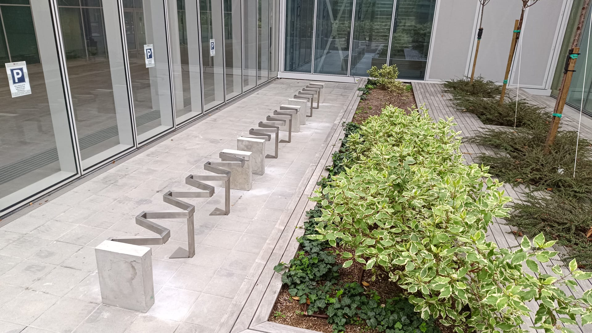Rastrelliere — Regione Piemonte — Rastrelliere in acciaio inox