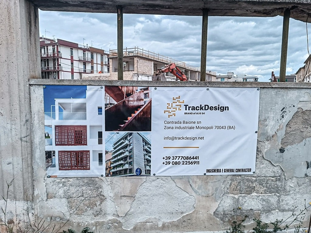 Ex Mercato Ortofrutticolo — Cartello TrackDesign Ex Mercato Ortofrutticolo — Cartello TrackDesign