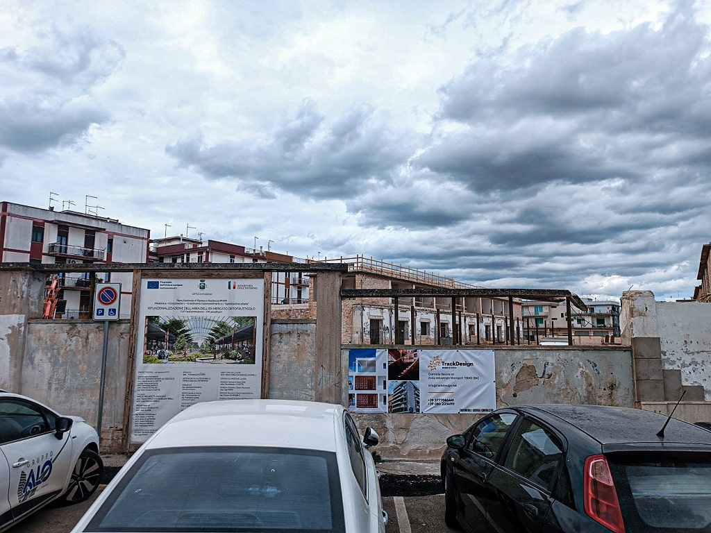 Ex Mercato Ortofrutticolo — Ingresso dell'area Ex Mercato Ortofrutticolo — Ingresso dell'area