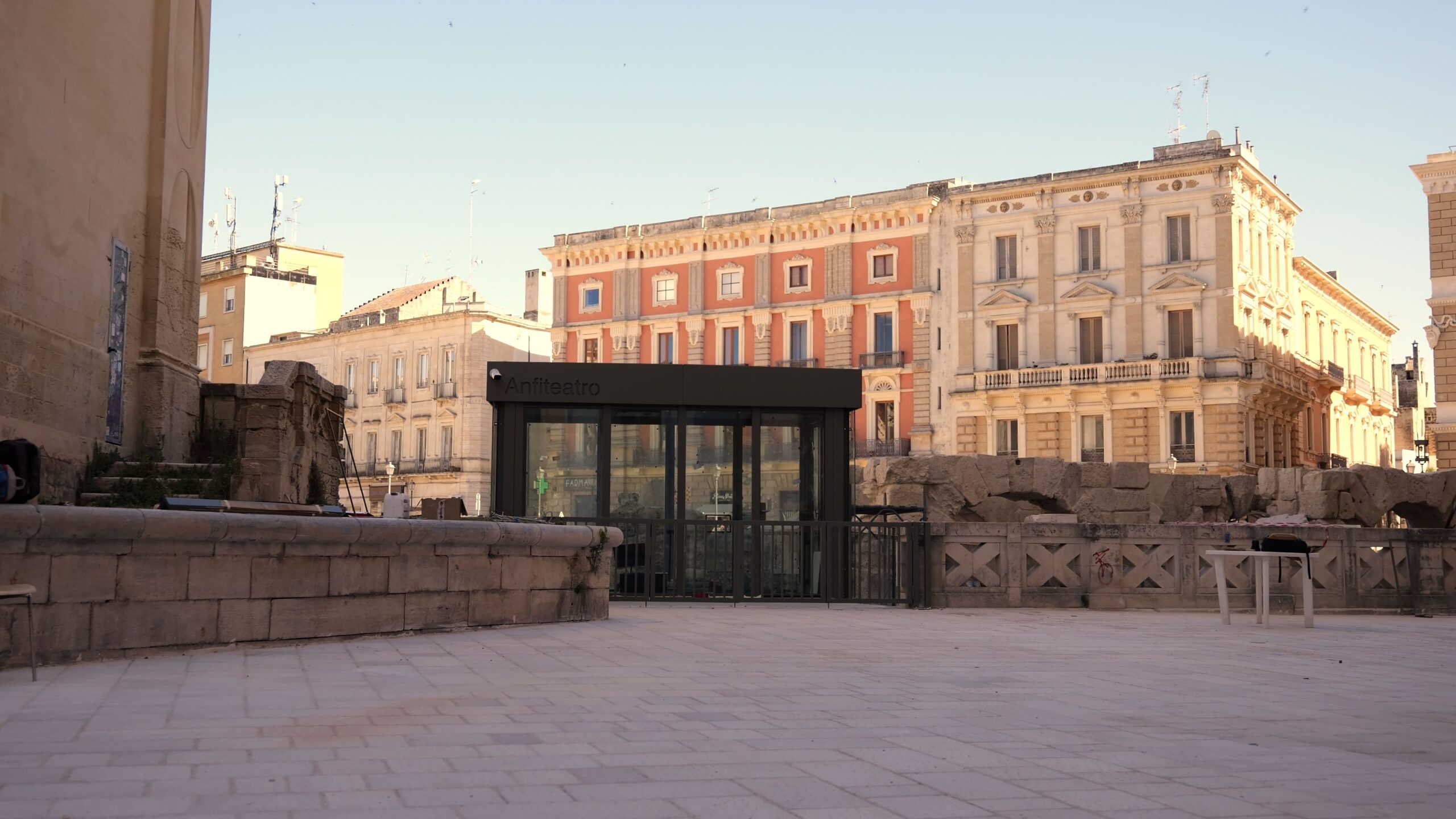 Anfiteatro Romano — Piazza Sant’Oronzo — Box biglietteria