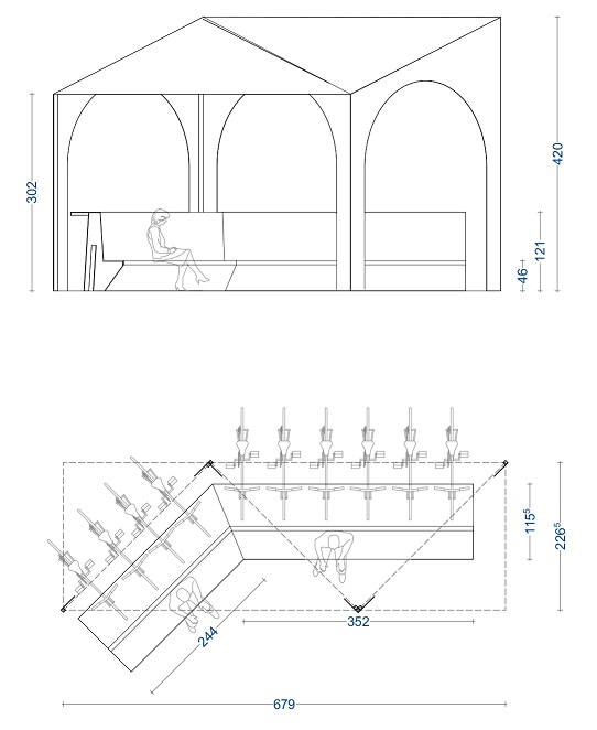 Stopover — Disegno tecnico