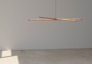 X FLOOR | Lampada a sospensione in corten — Corten