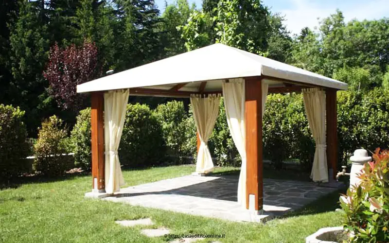 gazebo su misura